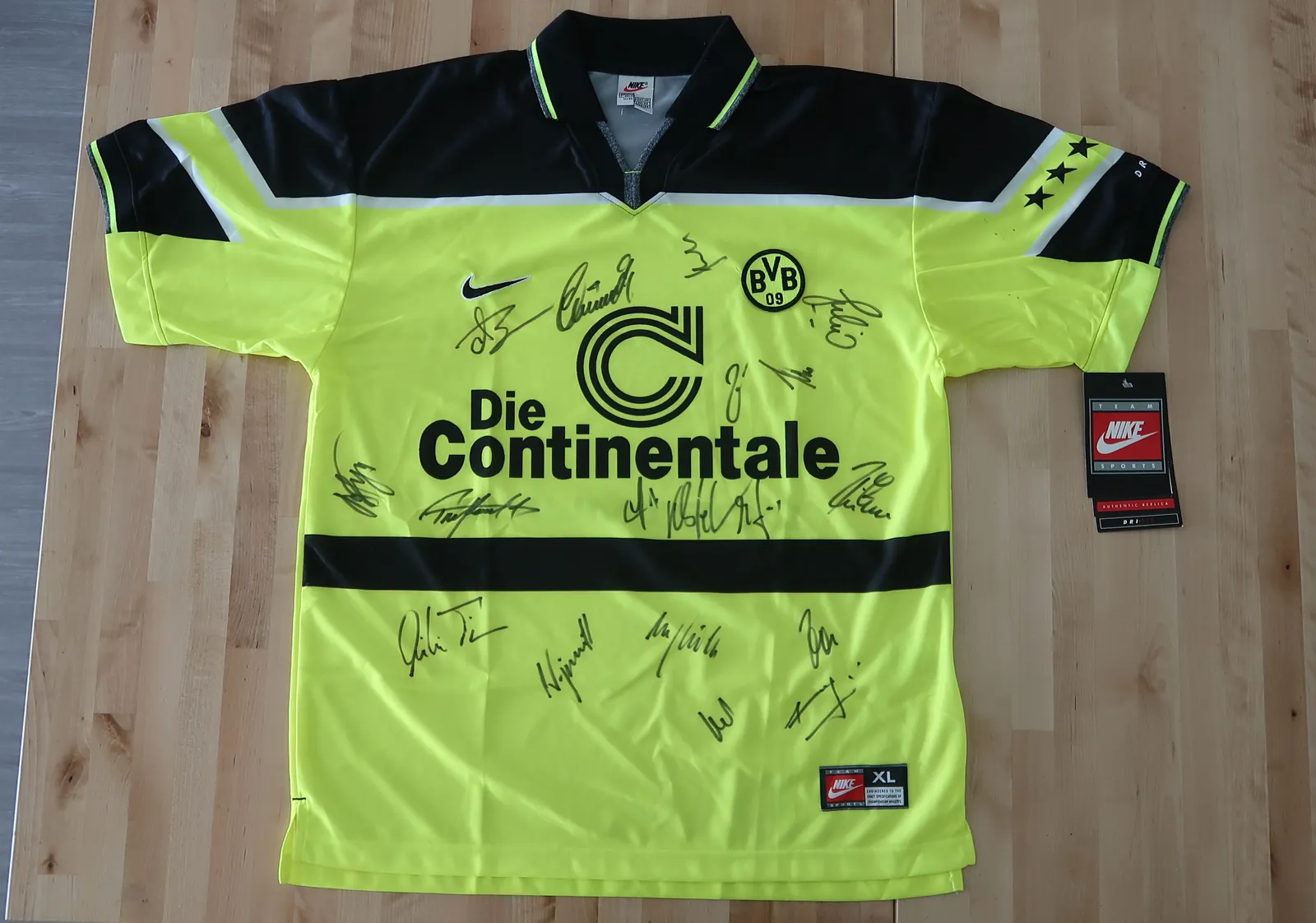 Signed Borussia Dortmund 1997 jersey — photo 1 of 4